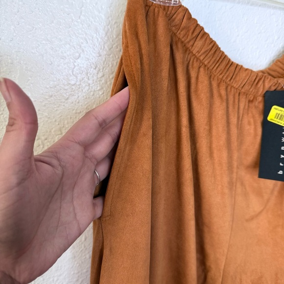 Bryn Walker NEW Oliver Faux Sued Lagenlook Western Lantern Pants Medium - Picture 4 of 7